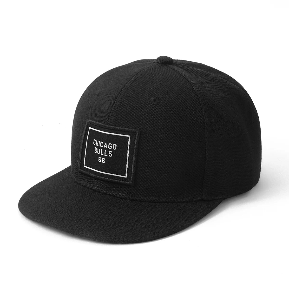 Color-Block Flat Brim Street Photography Hip-Hop Hat