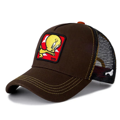 Unisex Anime Cartoon Cap High Quality Patch Draw Baseball Cap Men