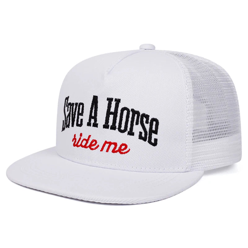 Leisure Sunshade Snapback Hat Net Hat