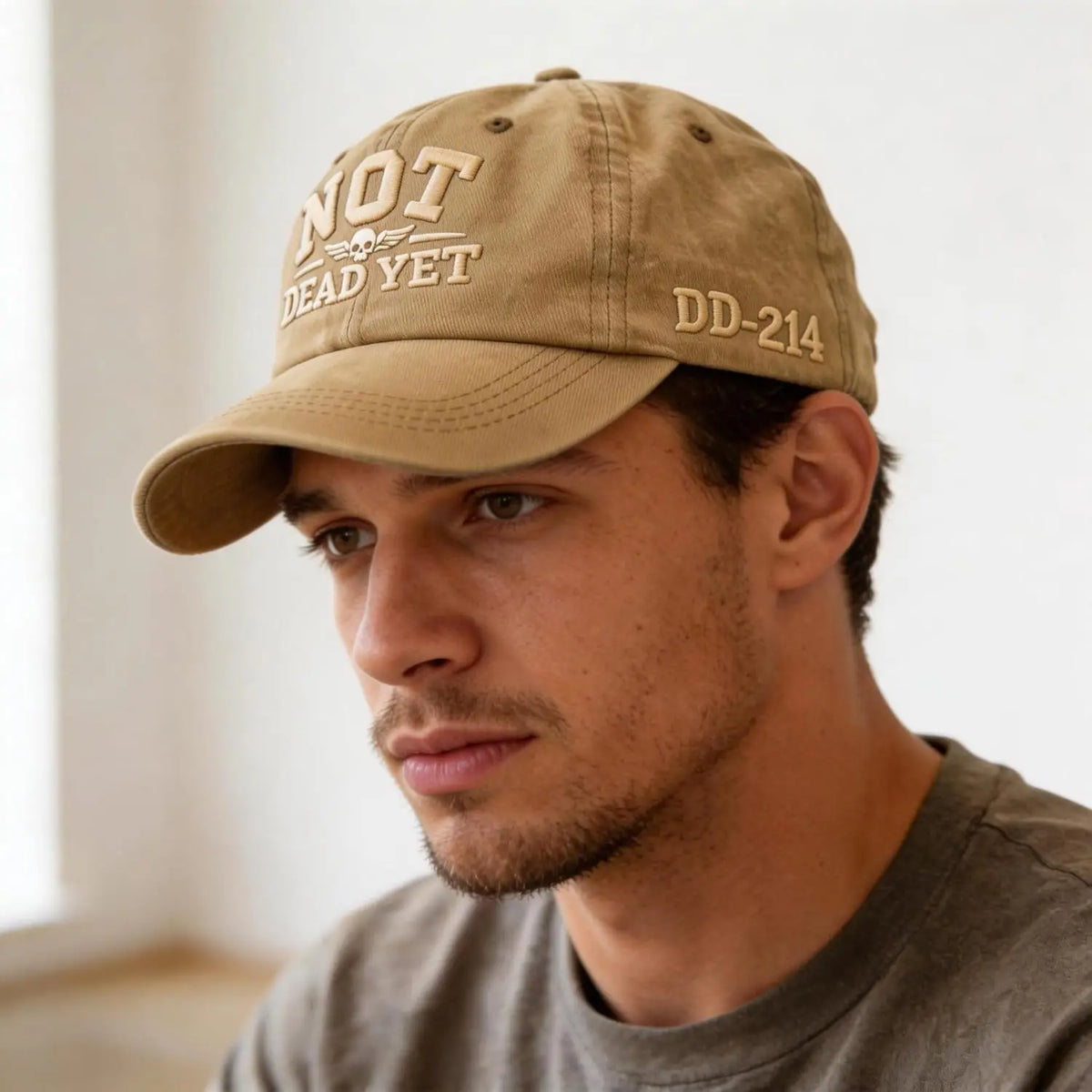 Not Dead Yet Embroidered Baseball Cap