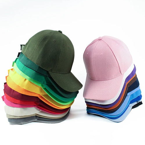 Classic Plain Baseball Cap for Men and Women