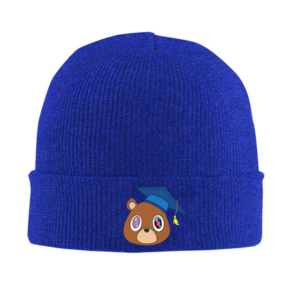 Kanye West Dropout Bear Chicago Vintage Graduation Knitted Hats