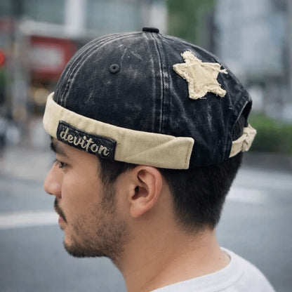 Casual Adjustable Washed Landlord Cap