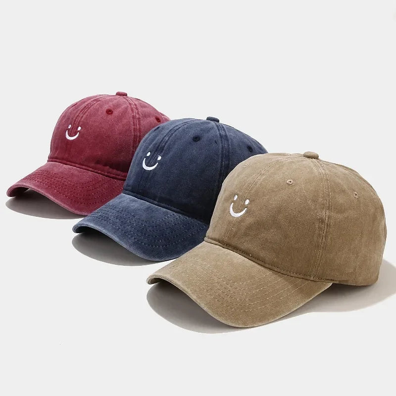 Men Women Cotton Washed Distressed Vintage Dad Hats
