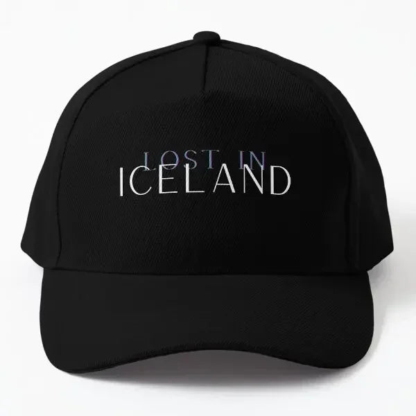 Lost In Iceland Baseball Cap Hat Boys Casquette Sport Sun Outdoor