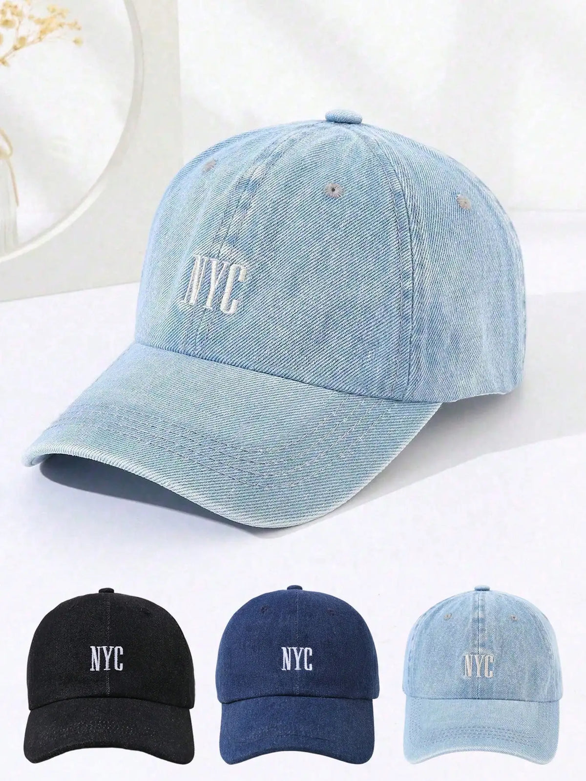 New York Embroidered Baseball Cap