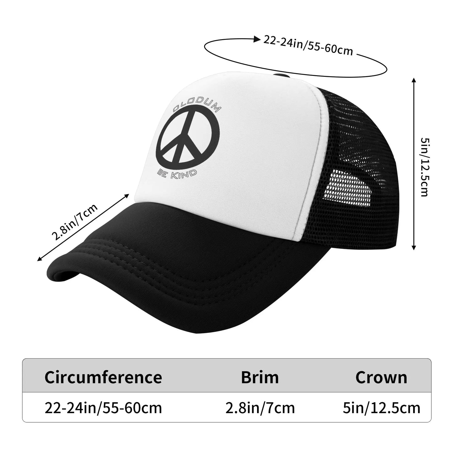 Olodum Be Kind Kindness Cap Adult  Dad Baseball Caps Summer
