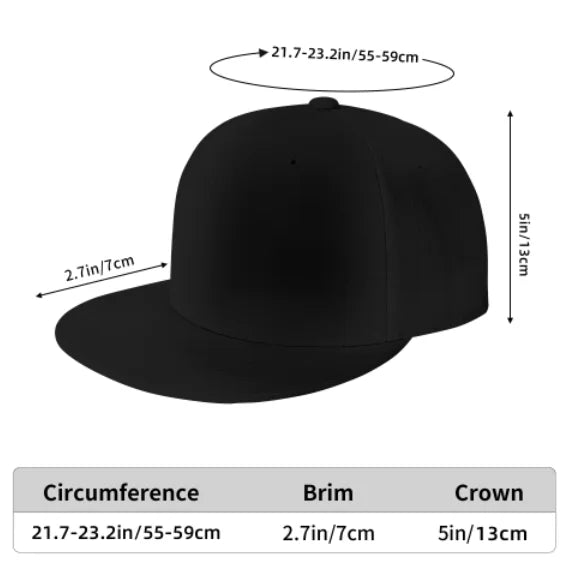 Hip Hop Snapback Hat Casual Unisex