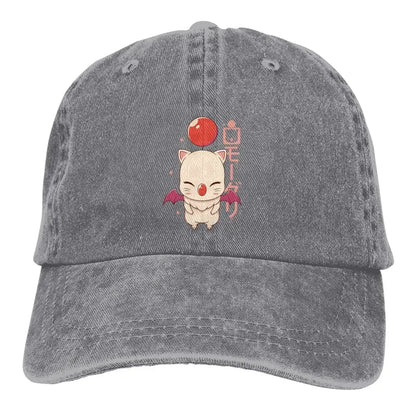 Moogle Kupo Baseball Cap Men Cowboy Hats Women