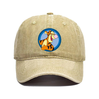 Fashion Cartoon Print Baseball Cap for Men Women