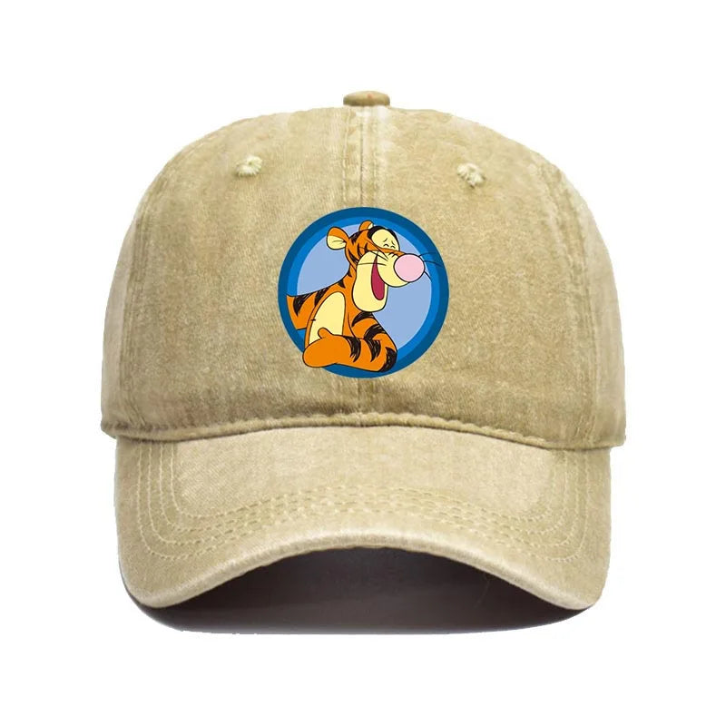 Fashion Cartoon Print Baseball Cap for Men Women