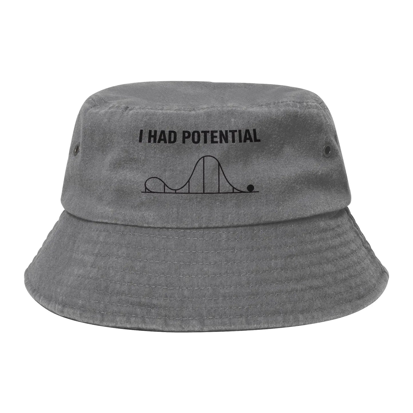 Woman Distressed Denim Bucket Hats