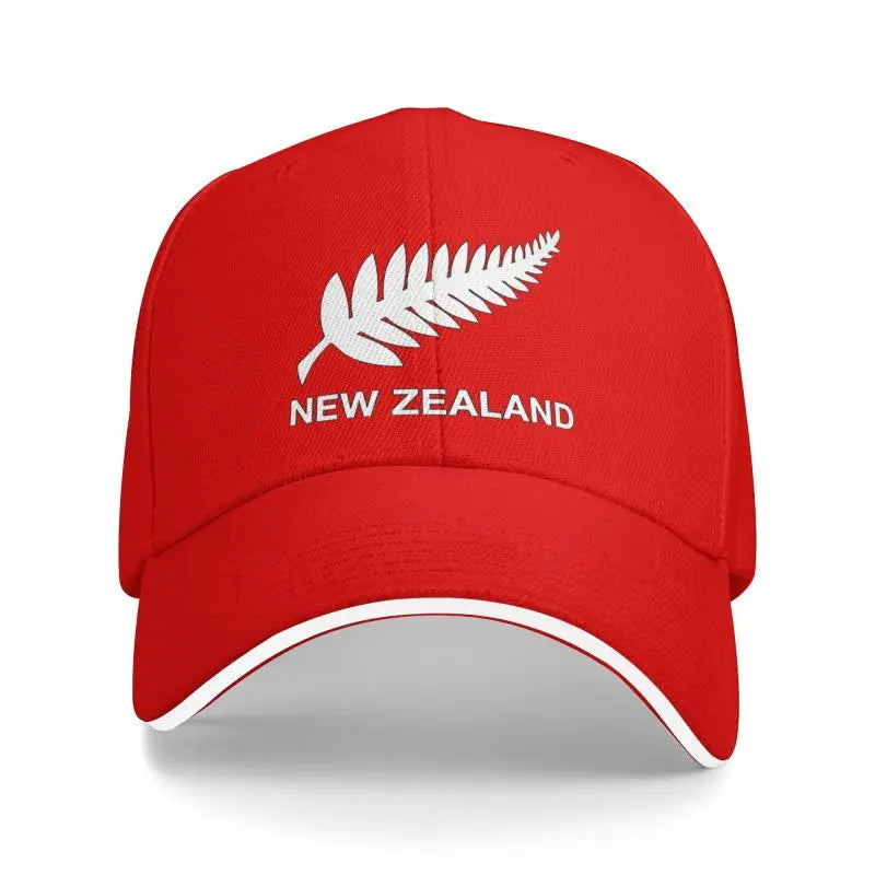 New Zealand All Blacks Print Sandwich Baseball Cap