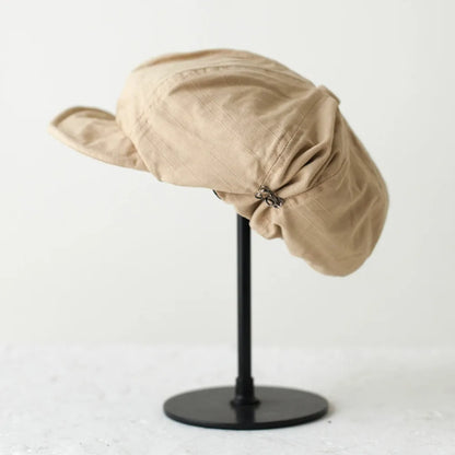 New Plus Size Newsboy Caps Cotton Dome Painters Hats Berets Hat