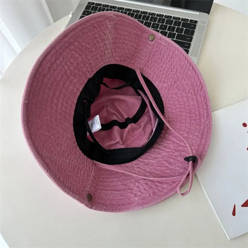 Windproof Vintage Washed Denim Hat