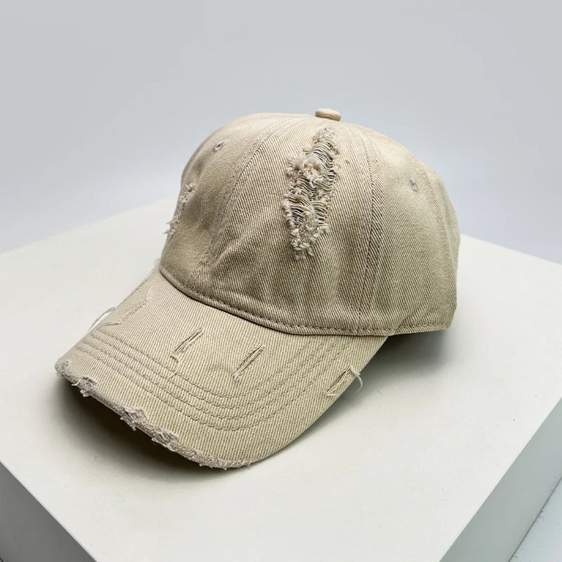 New Unisex Korean Solid Retro Baseball Hats
