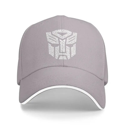 Transformer Autobots Film Print Baseball Cap Sandwich Hats Men Women