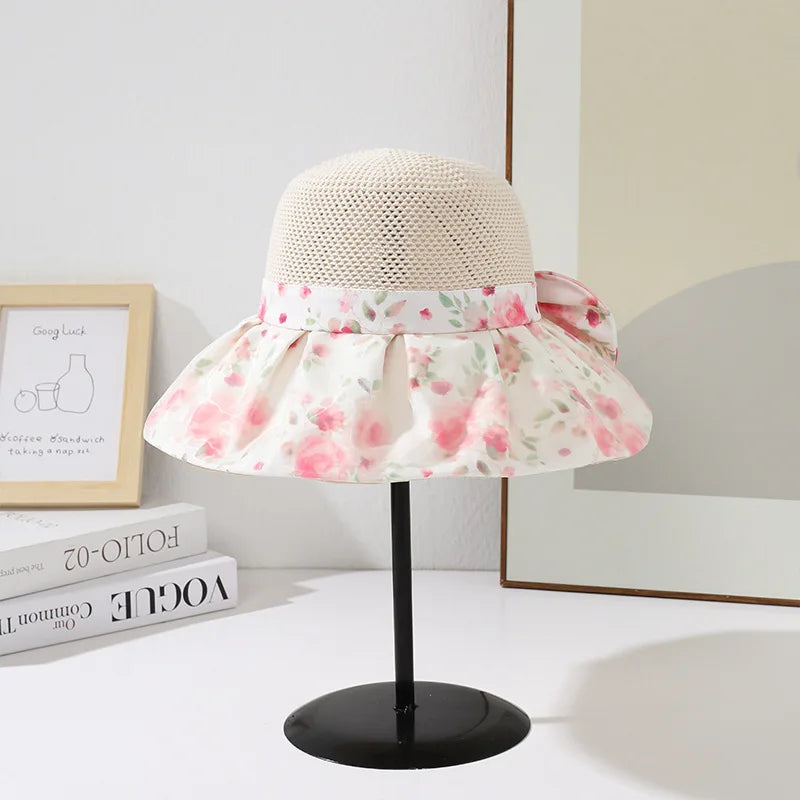Spring Summer New Portable Foldable Breathable Sunscreen Fishing Cap