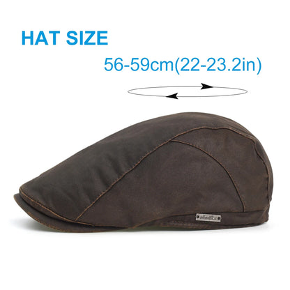 Winter Autumn Fashion Newsboy Cap Men Women Warm Vintage Casual Berets Gatsby Flat Hat