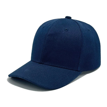 Fashionable Sun Shading Hip-Hop Solid Color Baseball Cap