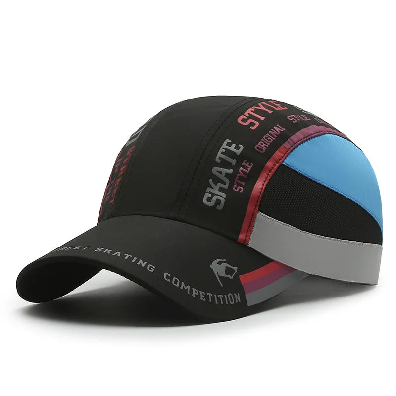 Summer Brand Men Sport Running Mountain Sweat Baseball Cap
