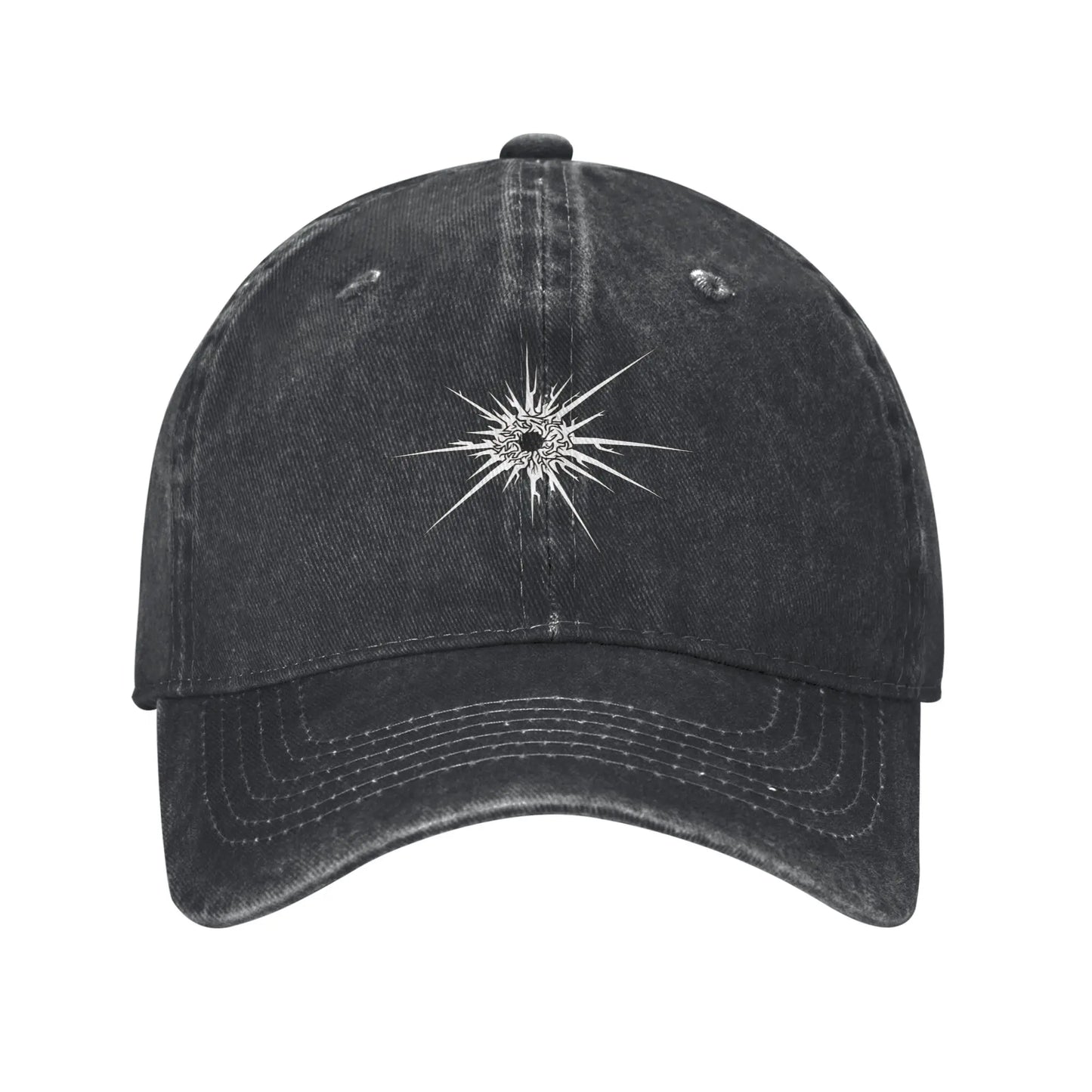 Echoes Of The Eye White Outerwilds Washed Baseball Cap
