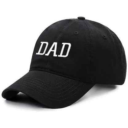 DAD MOM Embroidery Pure Cotton Baseball Cap Fashion Sport Golf Caps Sun Hat
