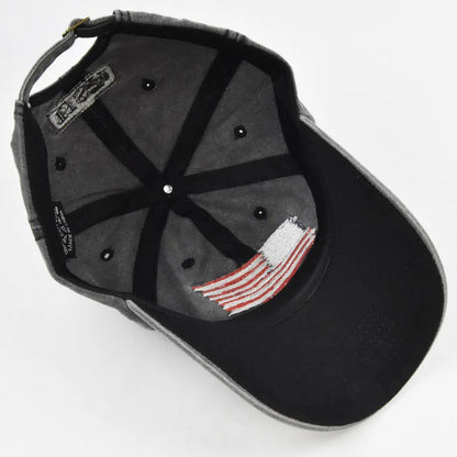 Unisex Tactical Military Baseball Cap Fashion Cotton USA American Flag