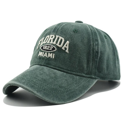 Vintage Washed Cowboy Baseball Cap