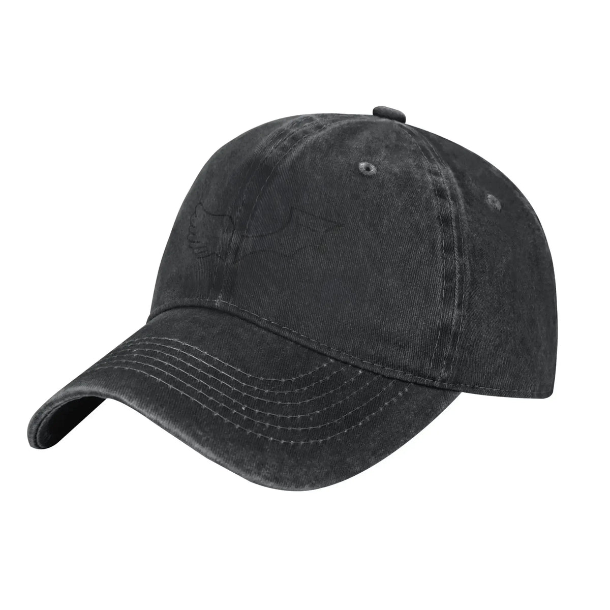 Wings Unisex Baseball Cap Distressed Denim Hats