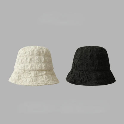 Women Girl Thin Pleated Fisherman Hat