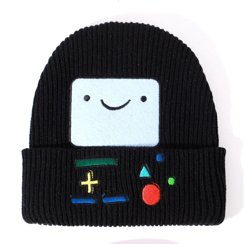 Anime Game Machine Beanie Hat For Women Men
