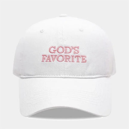 Cotton Letter Casquette Baseball Cap