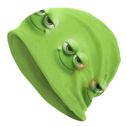 Funny Expression Bonnet Hat Knitted Hats Men Women