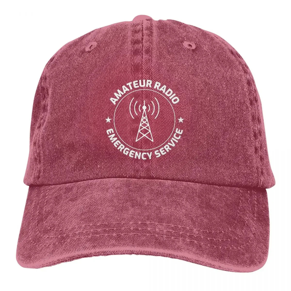 Amateur Ham Radio Grandpa Dad Operator Gift Baseball Cap