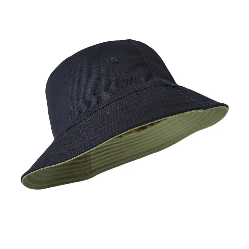 Double Sided Bucket Hat Sun Hat for Men Women