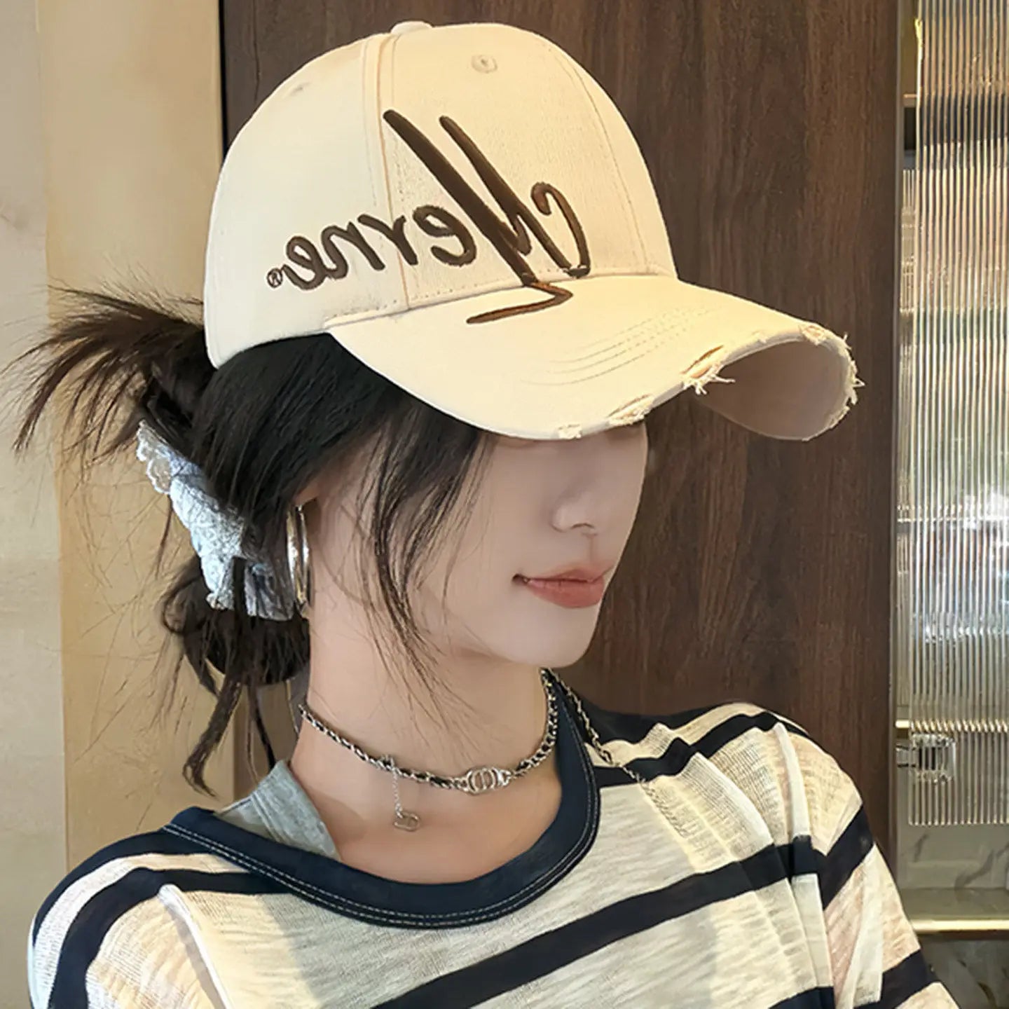 Men Women High-quality Embroidered Side Letters Baseball Hats