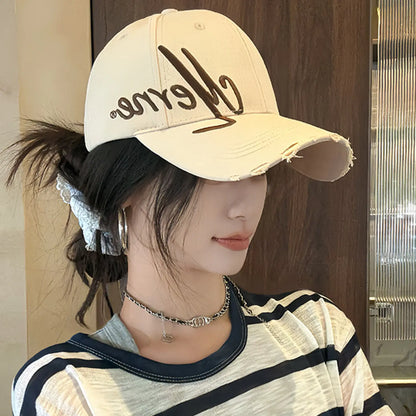 Men Women High-quality Embroidered Side Letters Baseball Hats