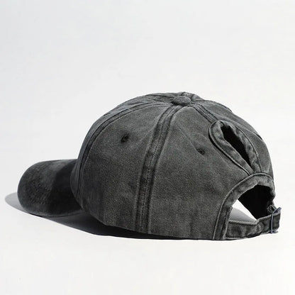 Women's Baseball Cap with Ponytail Design Suitable for Outdoor Sports