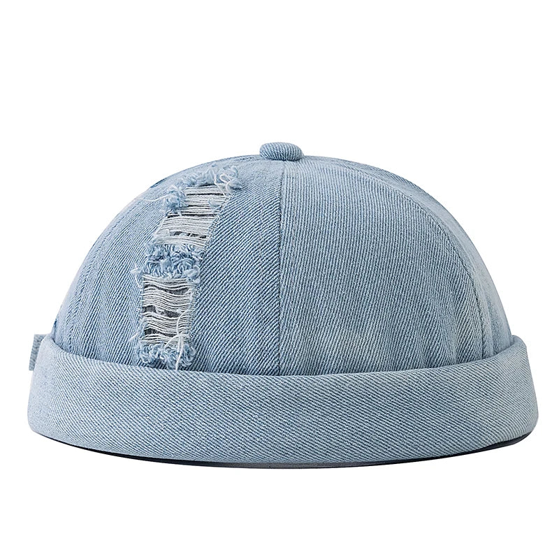 Hot Sale Broken Hole Landlord Hats Men's