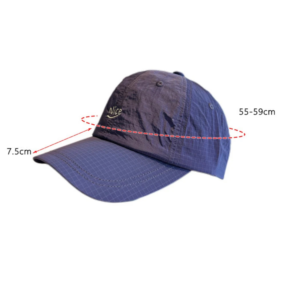 Summer Thin Breathable Mesh Baseball Caps for Men and Women
