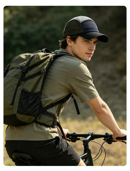 Ultra Light and Quick Drying Running Baseball Hat Sunscreen Hat Marathon Cap Breathable Waterproof Sports Hat