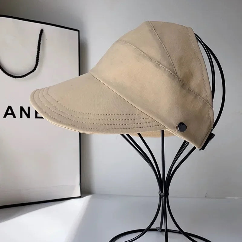Women Sun Visor Hat Wide Brim Bucket Hats Summer Autumn UV Protection Sport Baseball Cap