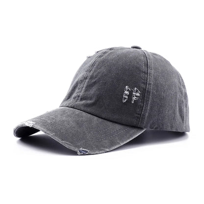New Spring Summer Hip Hop Leopard Print Ponytail Baseball Cap