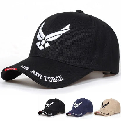 US Air Force V-Mark Embroidery Baseball Caps Spring and Autumn