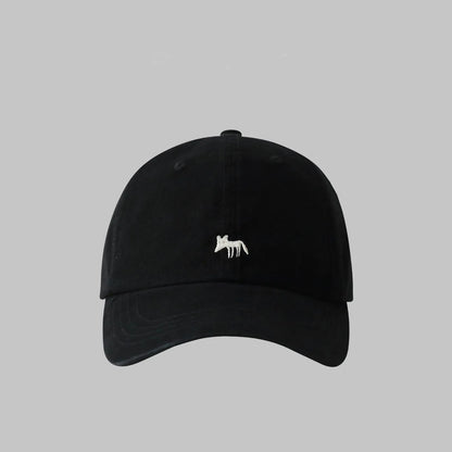 2026 New Cute Little Fox Embroidered Baseball Cap