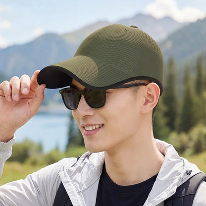 Unisex Breathable Mesh Sun Hat