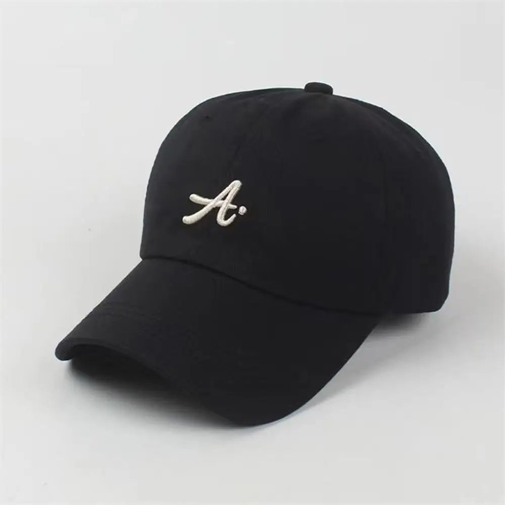 Retro Embroidered Embroidery Baseball Cap Spotted Cat Peaked Cap