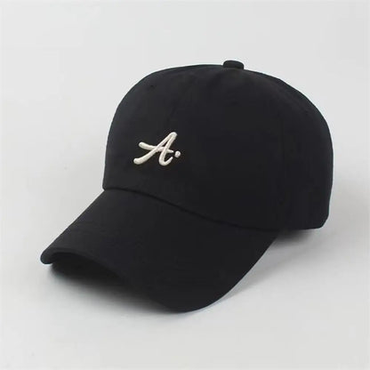 Retro Embroidered Embroidery Baseball Cap Spotted Cat Peaked Cap