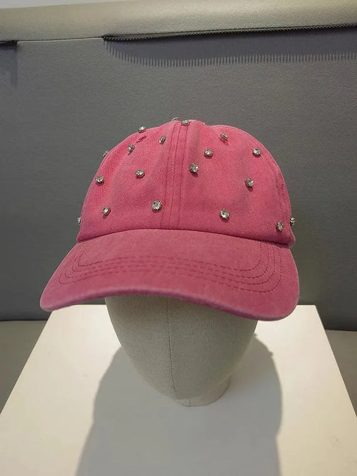 Fashion Women Spring Summer Diamonds Visors